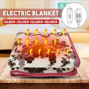 

220V Automatic Electric Heating Pad Thermostat Waterproof Electric Blanket Body Winter Warmer Bed Mattress Heated Carpet Mat New