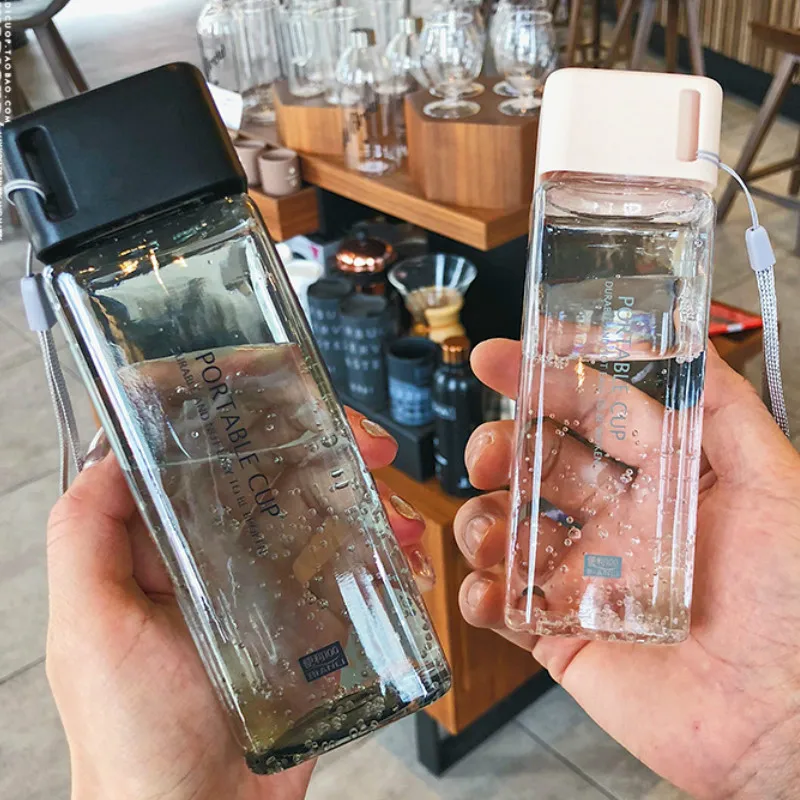 300 мл прозрачная бутылка для воды переносной чайник Спортивная походная бутылка My Drink Bottle для путешествий на открытом воздухе мини-бутылка