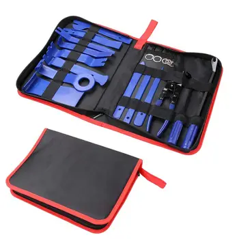 

19pcs Car Trim Removal Tool Set Hand Tool Pry Bar Panel Door Interior Clip Kit