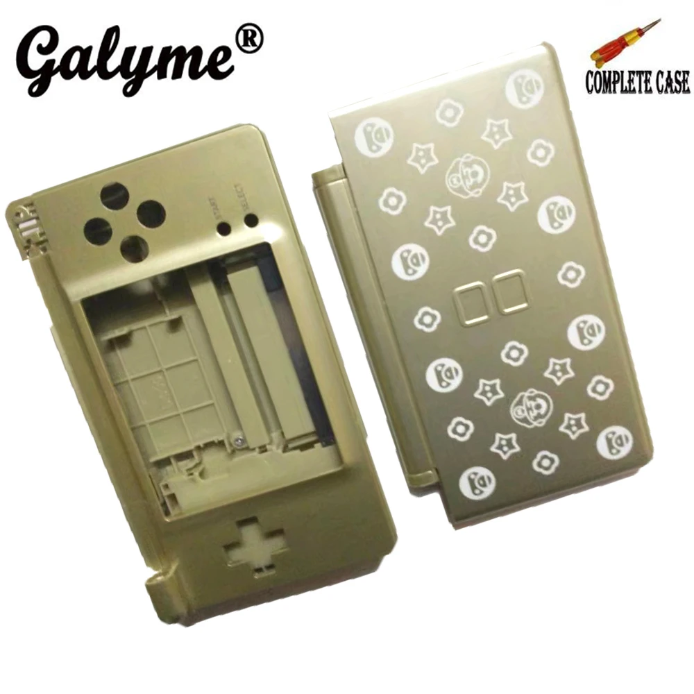 Горячая Марио Goldren Тип Корпус корпус чехол для Nintendo DS Lite DSL игровой консоли Замена