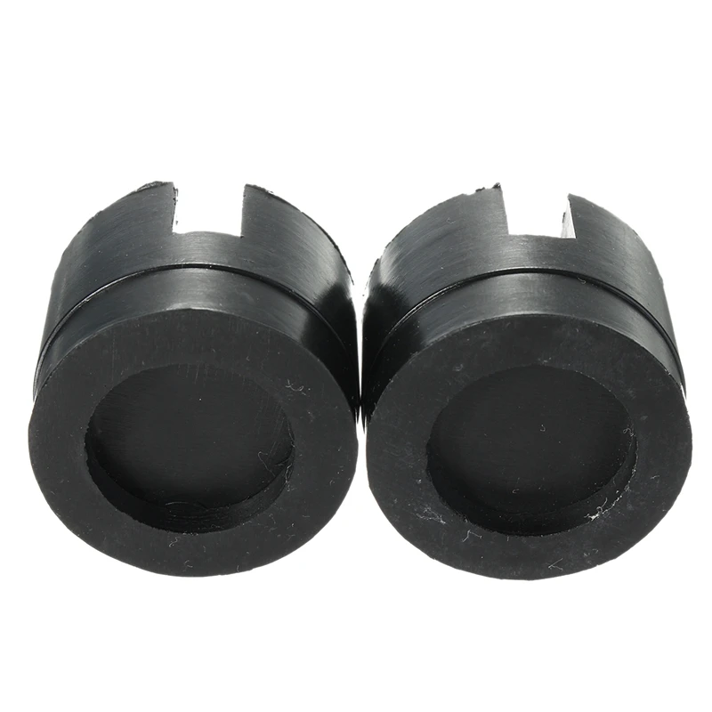 2Pcs 5cm Universal Slotted Frame Rail Floor Jack Guard Adapter Lift Rubber Pads