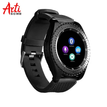 

Newest Smart Watch Z3 Bluetooth Touch Screen Leather Strap Wrist Watch with Camera SIM TF Card Slot For Android Phone Dropship
