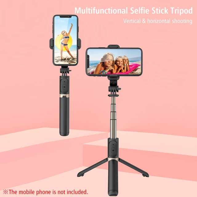 Trépied Portable multifonctionnel pour Selfie, en alliage d