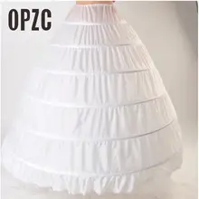 Кружевной Край 6 обруч Нижняя юбка для бального платья свадебное платье 110 см диаметр нижнее белье кринолин свадебные аксессуары