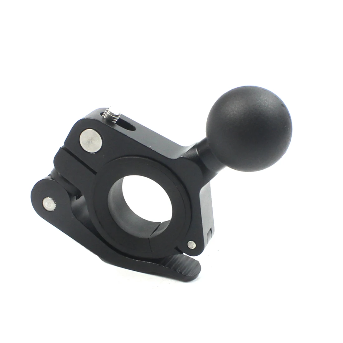 25 mm Gummi-Kugelkopf-Adapter, Motorrad-Fahrrad-Lenker-Clip, Telefonhalter, GPS-Rückspiegel-Halterung für Gopro Osmo 360 ° – Detail 16