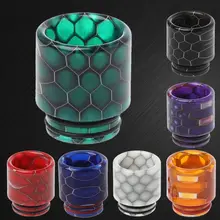 7 цветов, 12x18 мм дрип-тип под змеиную кожу эпоксидная смола 810 ополаскивателем из нержавеющей стали для TFV12 распылит бак электронной сигареты электронная сигарета аксессуары 7 цветов, 12x18 мм дрип-тип под змеиную кожу эпоксидная смола 810 ополаскивателем из нержавеющей стали для TFV12 распылит бак электронной сигареты электронная сигарета аксессуары
