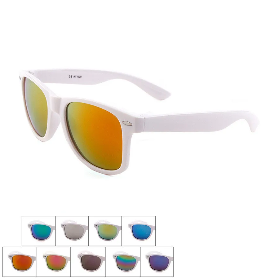 2021 Brand cool sunglasses New white pc frame Glasses Men Women Sun Glasses Sun Goggles Eyewear Unisex Sunglasses