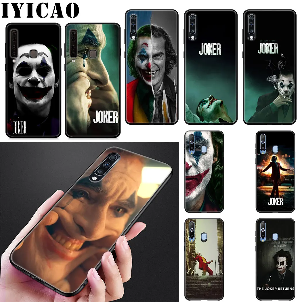 Мягкий силиконовый чехол joker Joaquin Phoenix movie для samsung Galaxy J6 A9 A8 A7 A6 Plus A5 A3