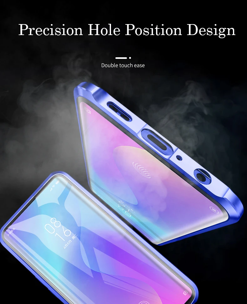 Для Xiao mi Red mi K20 K20 Pro Магнитный чехол стекло для Xiaomi mi 9T Pro Магнитный адсорбционный чехол K20 Pro Передняя и задняя стеклянная крышка