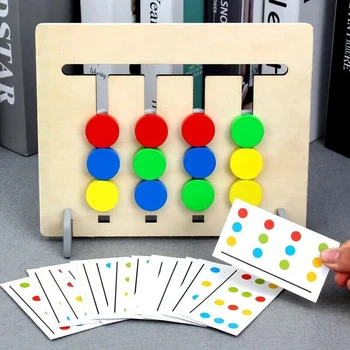 

Newly 4 Color Puzzle Game for Children Kids Educational Intelligence Toys Game Kids Toy CTN88