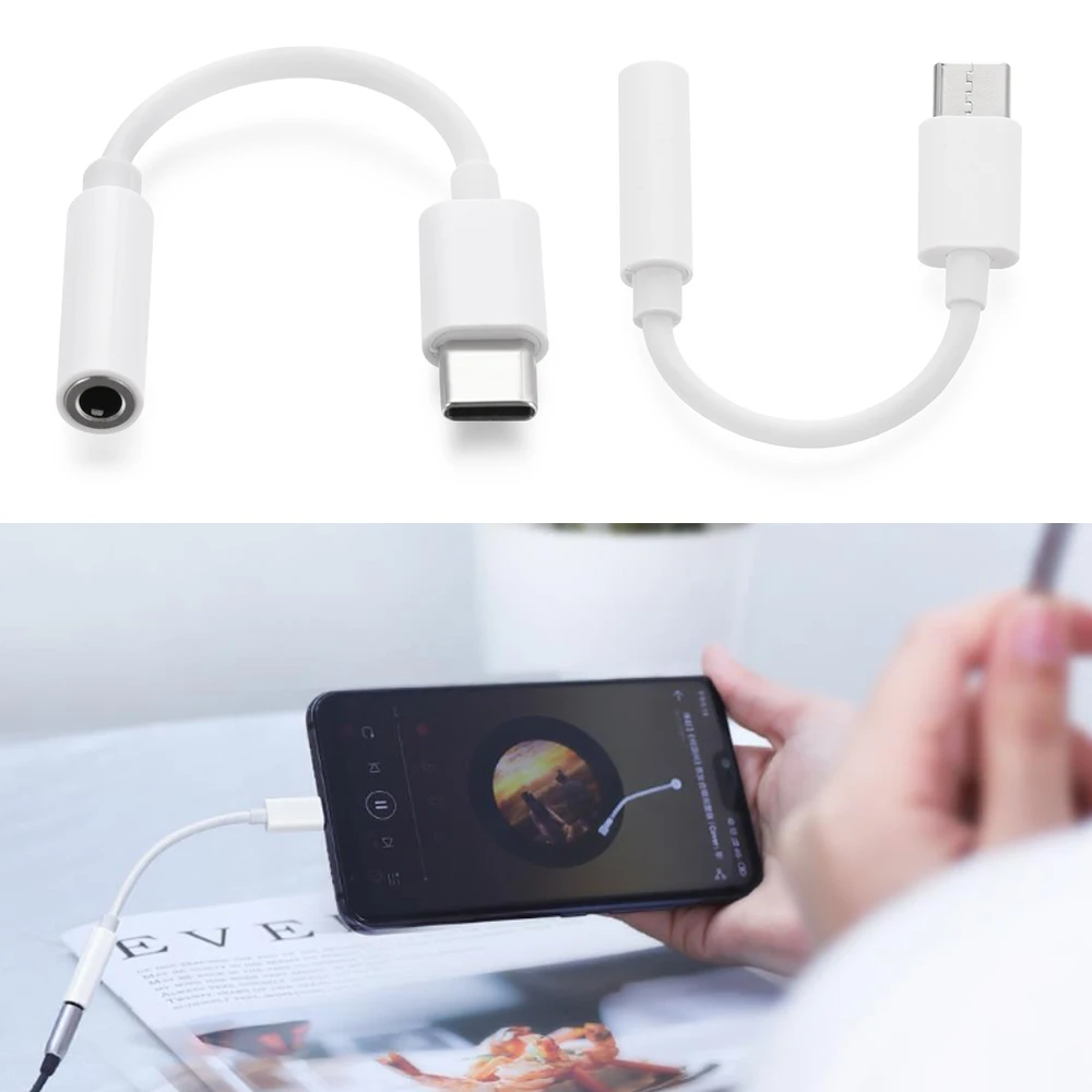 Новинка 2020 Лидер продаж портативный аудиокабель с разъемом USB Type-C для наушников 3