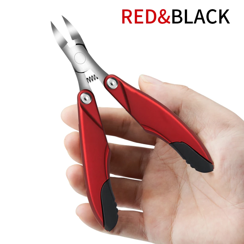 Multifunctional Folded Ingrown Nail Clipper Nail File Nail Trapper Manicure Tool Nail Cutter For Thick Nails 4