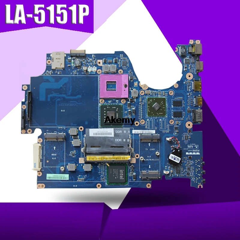 

H668P CN-0H668P 0H668P KAT00 LA-5151P for Dell Studio 1745 Laptop Motherboard Mainboard 216-0728014