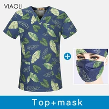 Cheap Breathable doctor nurse workwear High quality cotton Beauty salon Medical surgery uniform dentist pharmacist nursing scrubs tops Cheap Breathable doctor nurse workwear High quality cotton Beauty salon Medical surgery uniform dentist pharmacist nursing scrubs tops