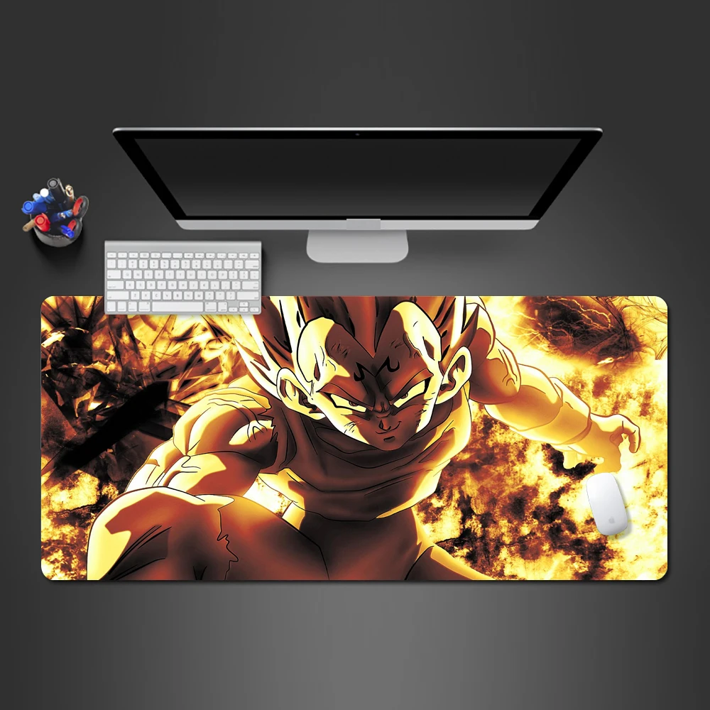 Горячая супер Dragon Ball-Z Overpower резиновый коврик для мыши игровой геймер большая мышь коврик компьютерные игровые коврики и чехлы Настольный коврик