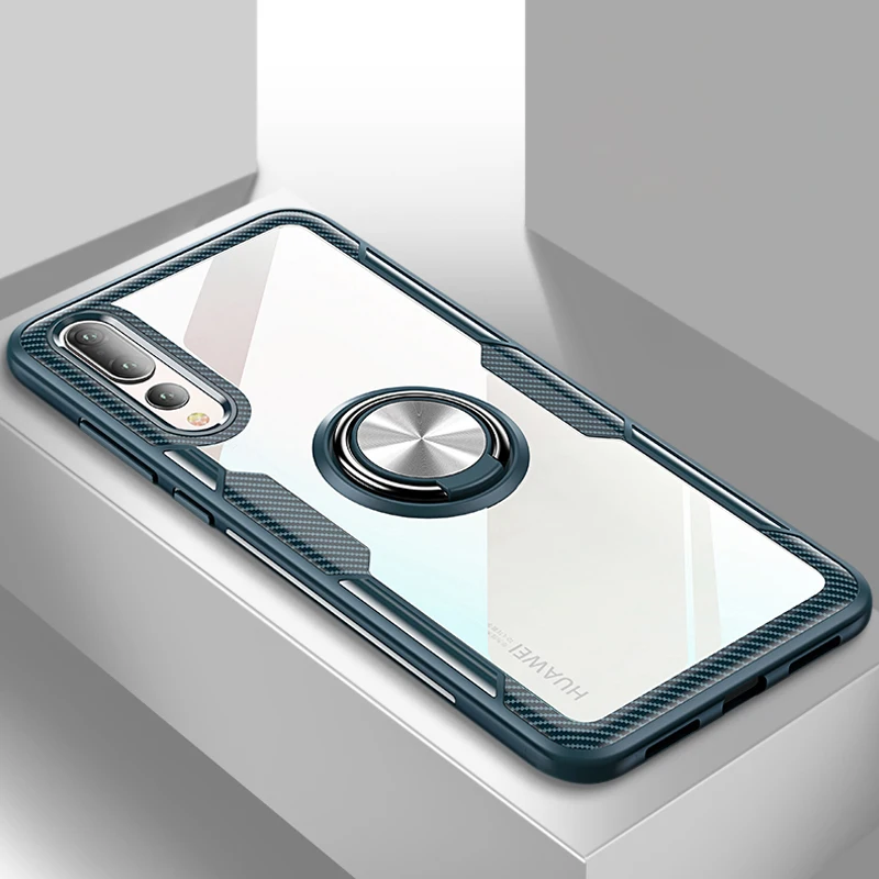 Акриловый Мягкий силиконовый чехол для huawei P20 Pro Lite P30 mate 20 защитный чехол с кольцом-подставкой huawei P20Pro чехол P20Lite Huwai On