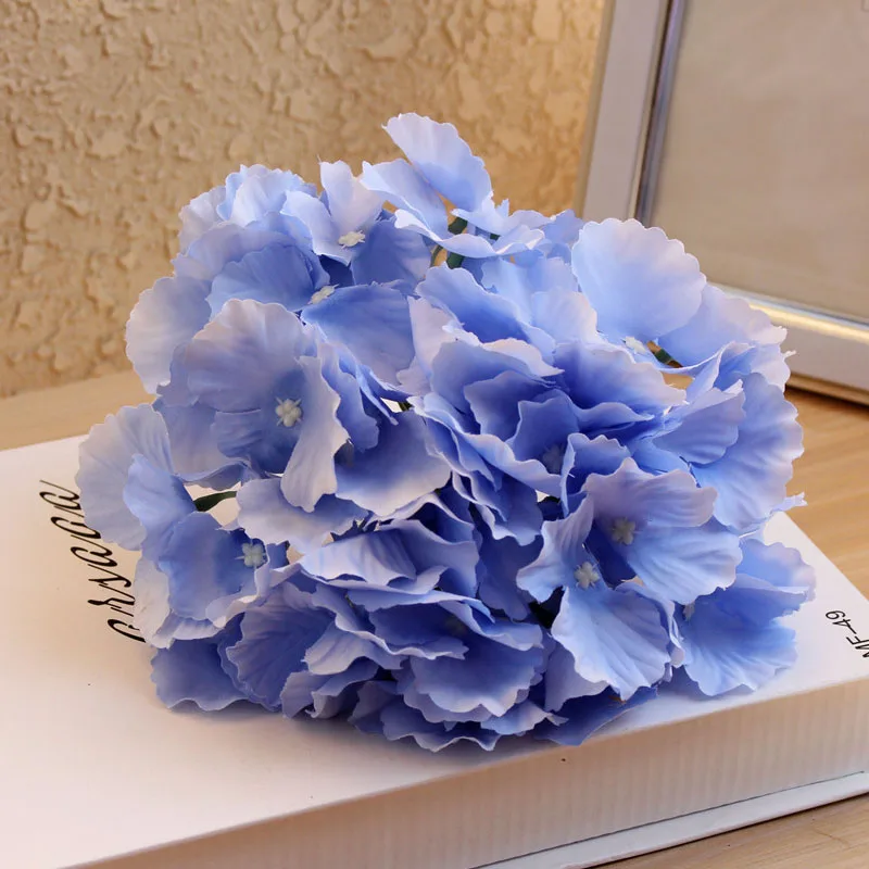 

Лепестки искусственные гортензии 10 шт., 54 шт., Цветочная головка «сделай сам», цветочный шар, венок для дома, свадьбы, декоративная дорожная Д...