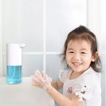 

Automatic Soap Dispenser Wall Mount Hand Washer Pump Bottle for Bathroom School Kitchen Bathroom Accessories Set