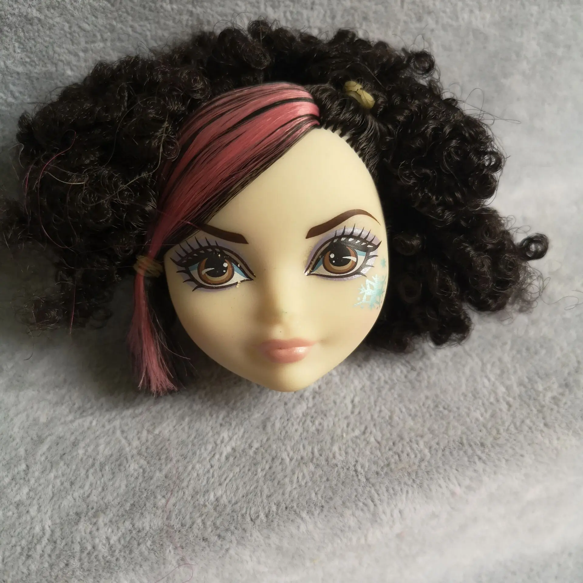 Оригинальные куклы-монстры BJD high, новая серия, ограниченная серия, куклы-Барби, принцесса, куклы, голова девушки, кукла, голова для волос, куклы, аксессуары - Цвет: Фиолетовый