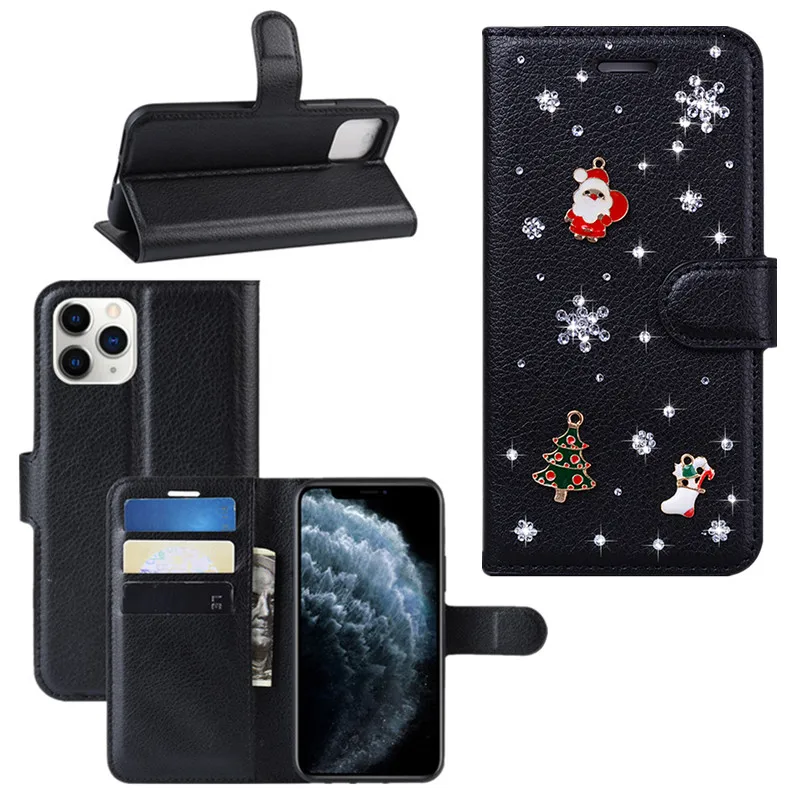 For Apple iphone 11 Pro Max Mobile phone Case X XR XS 6 6s 7 8 Plus Flip PU Leather Wallet card Cover | Мобильные телефоны и