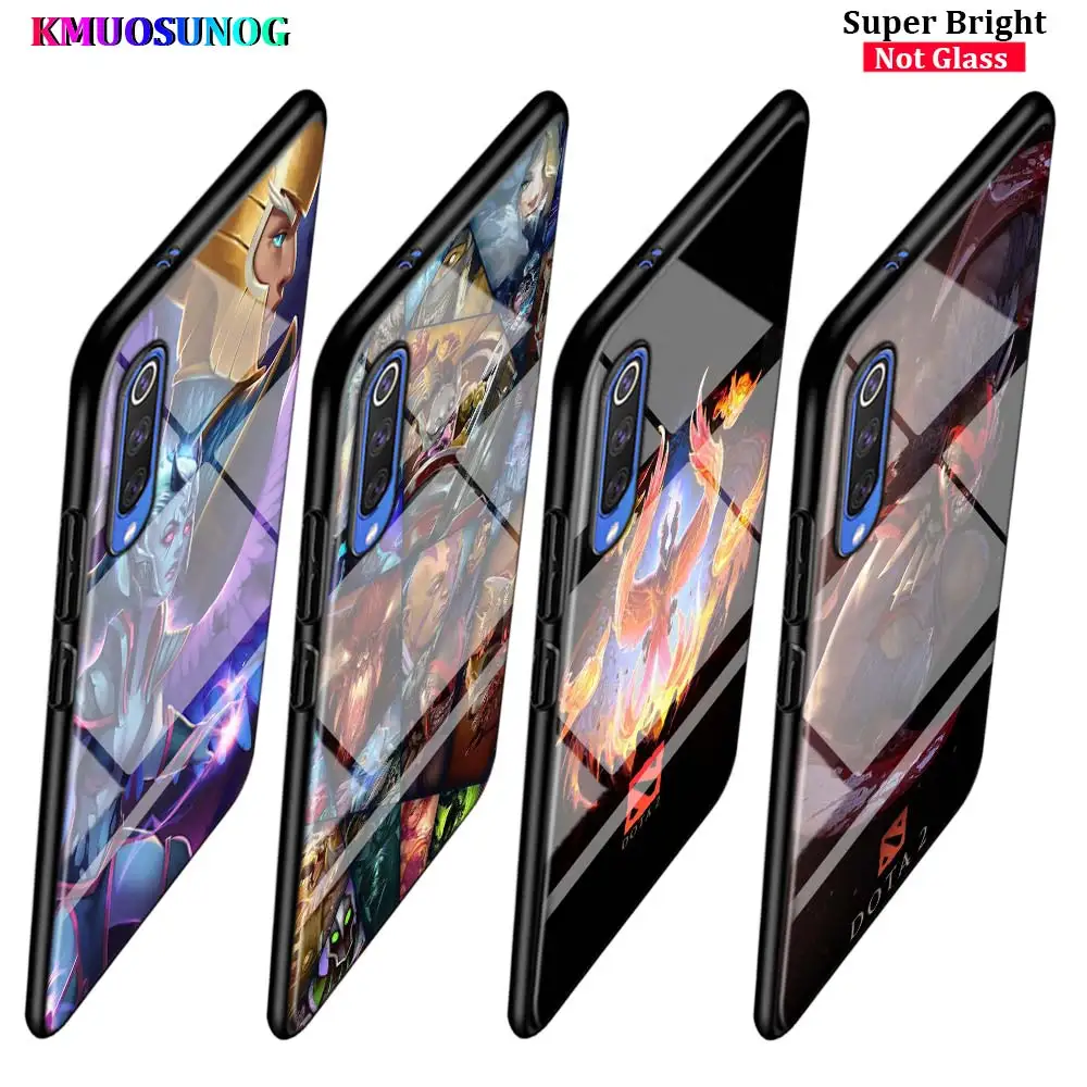 

Fashion Dota 2 Role for Samsung Galaxy A80 A70 A60 A50 A40 A20E A2Core A10 Super Bright Glossy Black Phone Case