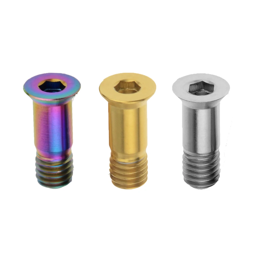 Xingxi Ti титановый M5x14.5mm направляющий колесный винт велосипедный задний