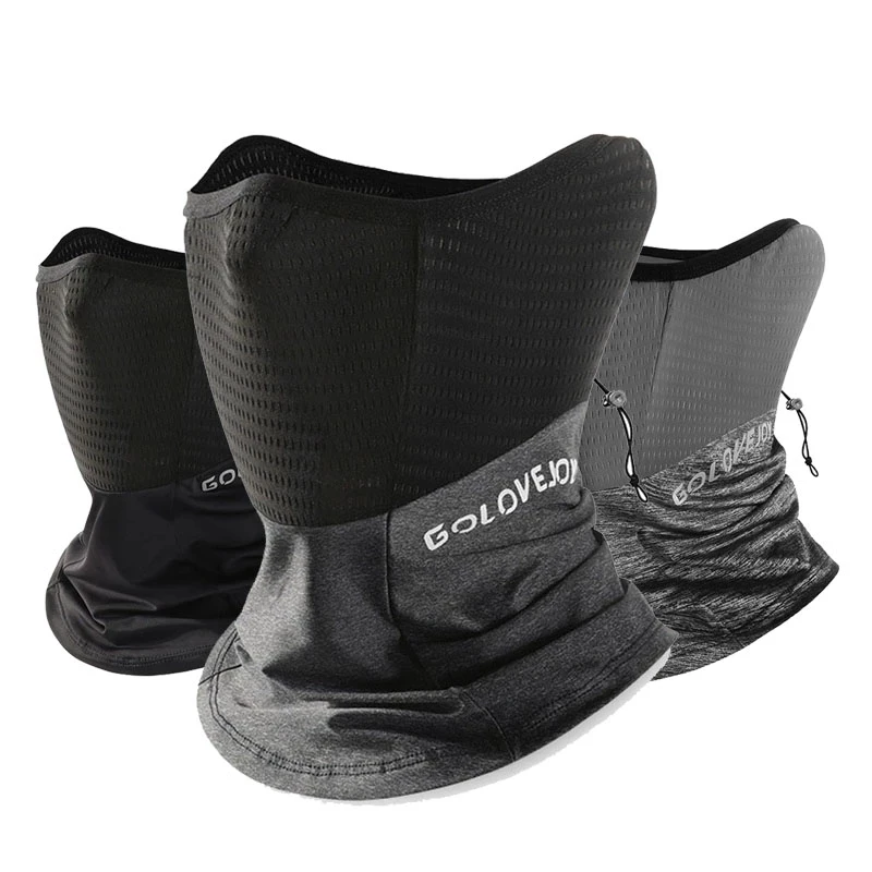 Summer Black Caps Running Scarf Anti UV Headwear Bicycle Bandana Sports