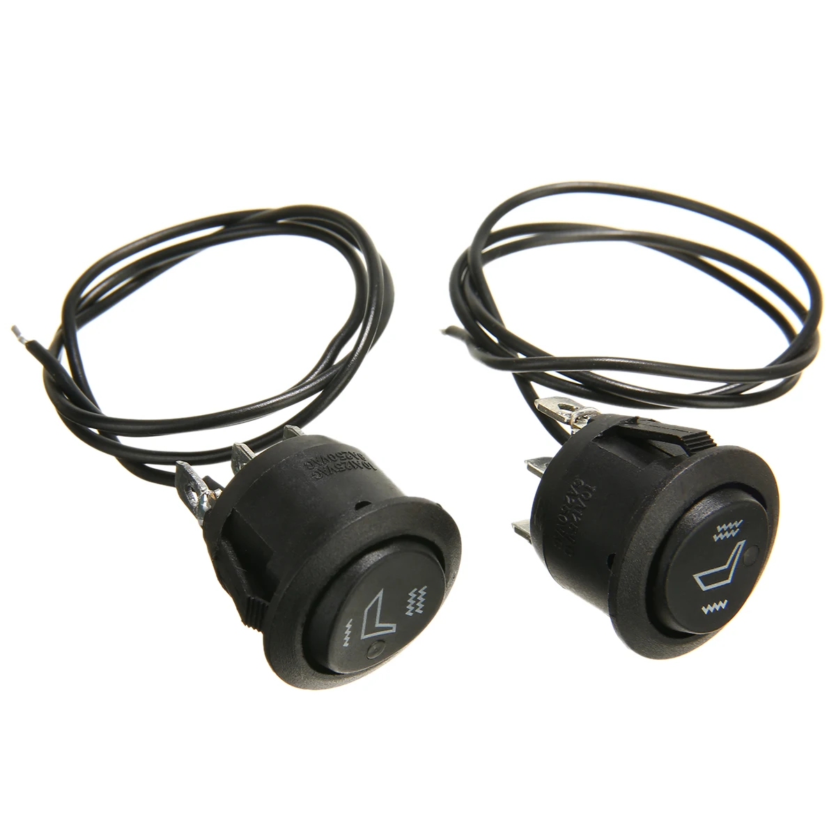 2 шт. 3 Шпильки Круглый Авто подогреваемый подогрев сидений кулисный