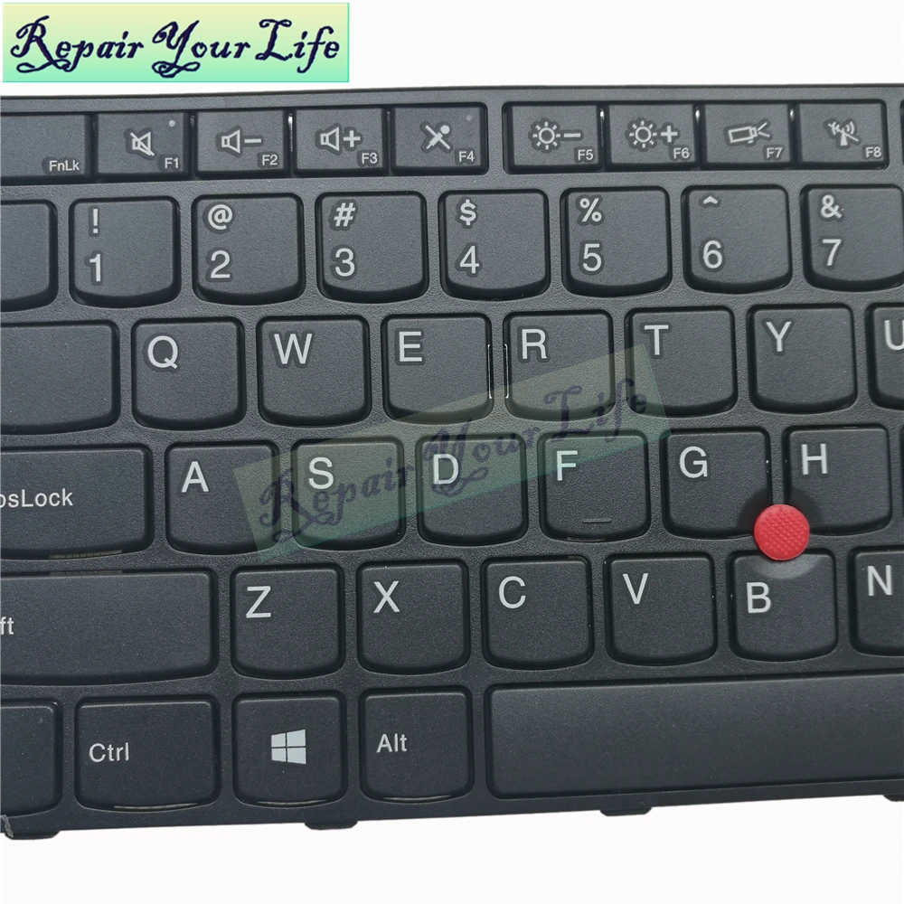 Клавиатура ноутбука английский(США) для lenovo E550 E550C E555 E560 E565 9Z. NBKST.001 NSK-Z50ST 01 PK130TS3A00 черный кабель