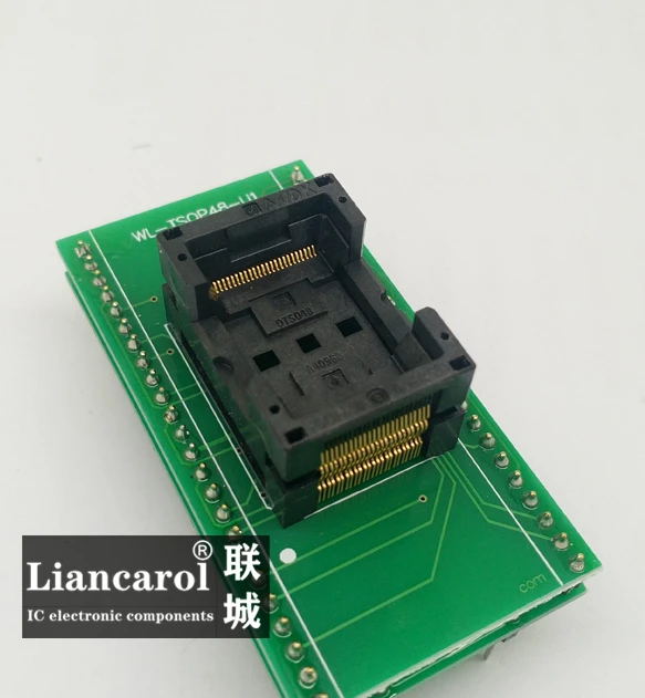 Стандартный TSOP48 сжигание сиденье флэш-память тест IC354-048-D031/035 IC354-048-031/035