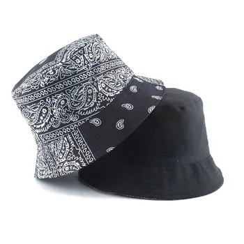 New Fashion Vintage Print Bucket Hats