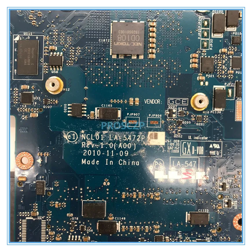 Для Latitude E6410 Материнская плата ноутбука CN-0CDK0T 0CDK0T CDK0T NCL01 LA-5472P DDR3 работает хорошо