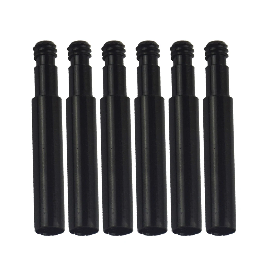 6pcs Presta Valve Extension Bicycle Wheel Aluminium Valve Extender 40/50/60/70mm