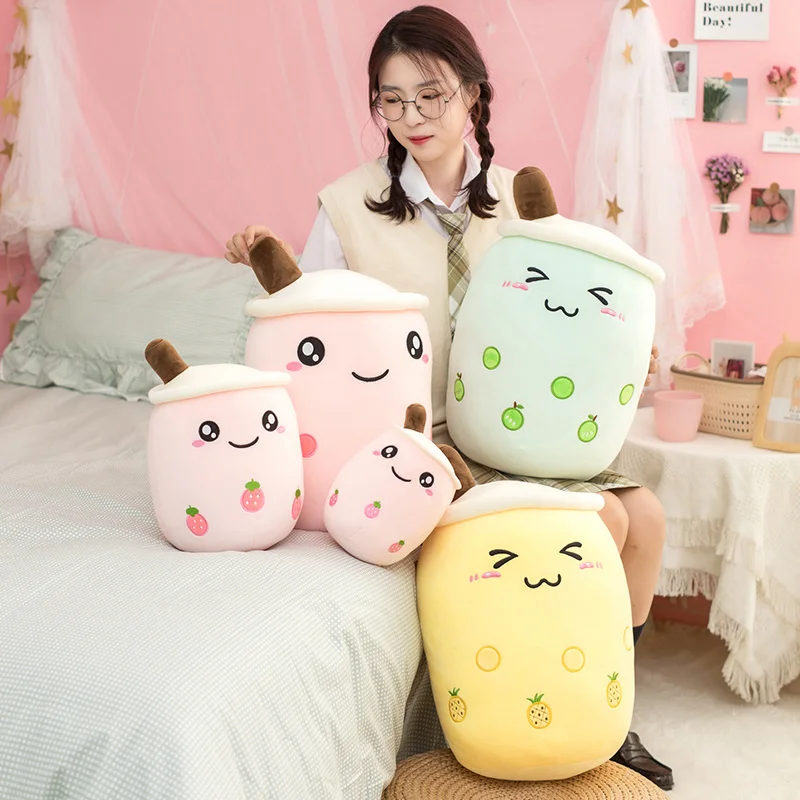 24/35/50 см с фруктами рисунком в стиле bubble tea чашка форме подушки реальной жизни
