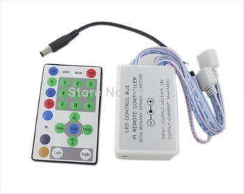 

4set/lot running color LED controller 25 key 5V/12V 27A IR Remote Control