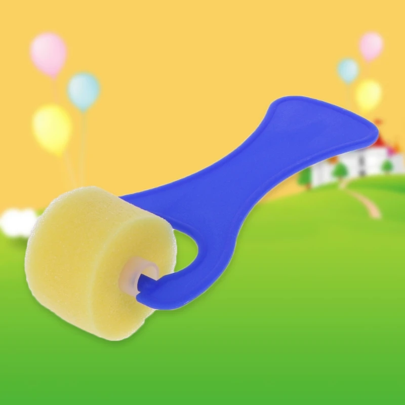 10 шт./лот, роликовые губки для рисования, кисти для детей, сделай сам, граффити, игрушки для рисования, инструменты, искусство LX9A