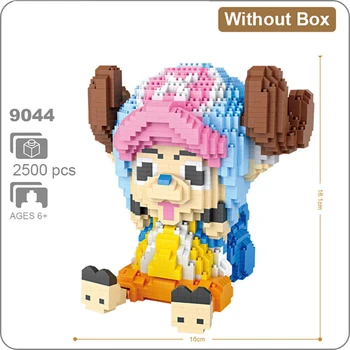 

LOZ Mini Diamond Block One Piece Tony Chopper Figure Action Anime Assembly DIY Model Micro Block bricks Toys For Children Gift