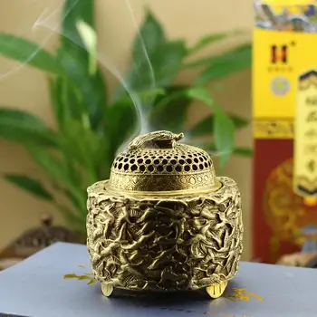 

Copper incense burner incense smoke incense home plate