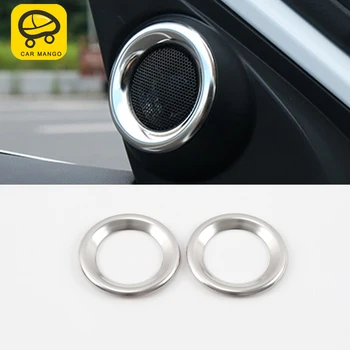 

CarManGo For Honda Civic 10th 2016 201Auto Car-styling front column loudspeaker cover trim sticker interior accessories Sticker