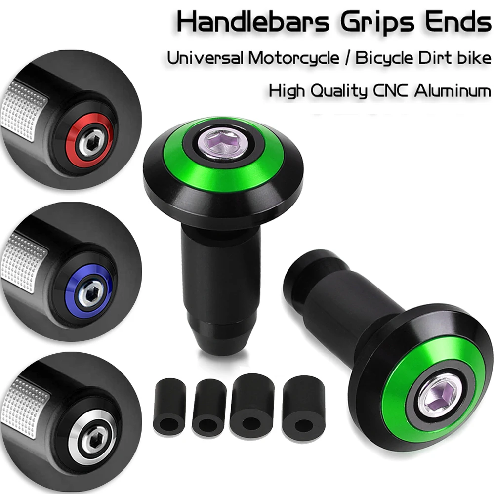 

Motorcycle CNC Handle Bar Handlebar Grips Cap End handle Plugs cap For KAWASAKI Z400 Z750 Z800 Z900 Z900RS Z1000 Z1000SX ZX10R