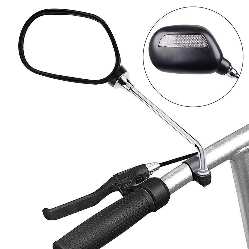 1 Pair Bike Mirror 360°Rotation Back Rearview Mirror Wide Angle Handlebar Bicycle Cycling Mirror