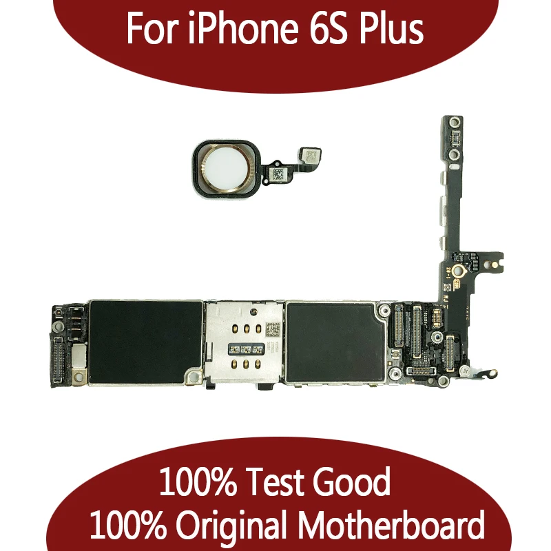 Материнская плата для iPhone 6S Plus 16 ГБ/64 Гб/128 ГБ 100% оригинальная разблокированная