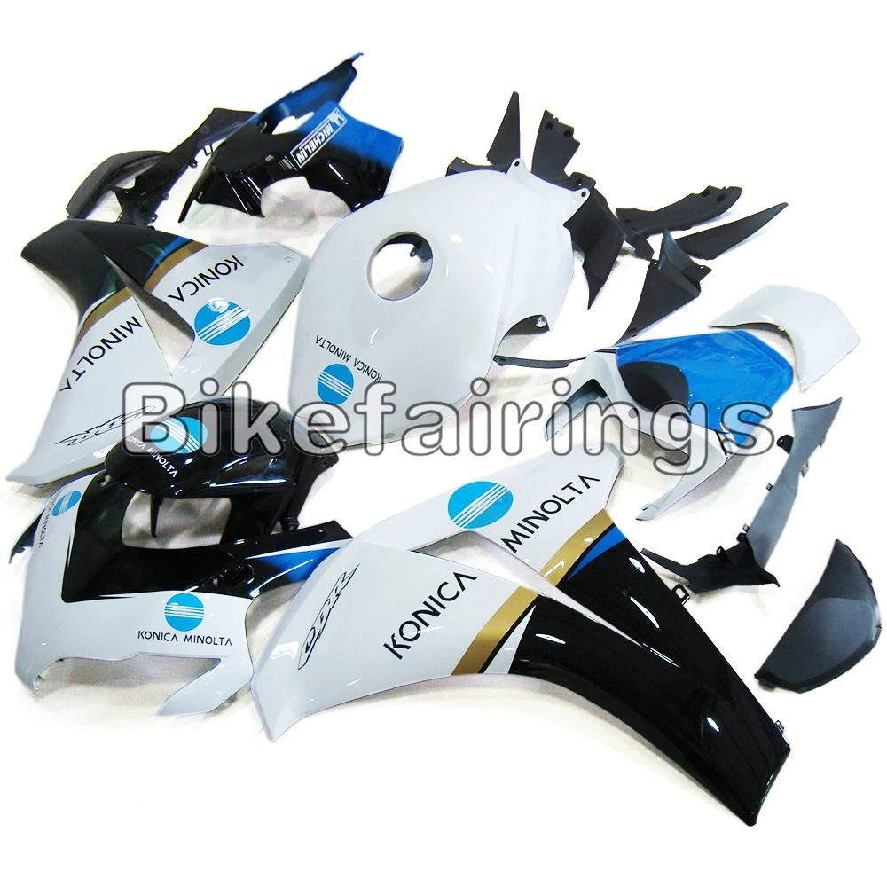 

Motorcycle Full Fairing Kit For Honda CBR1000RR 2008 2009 2010 2011 CBR1000 RR ABS Plastic Injection Cowling - KONICA Blue Black