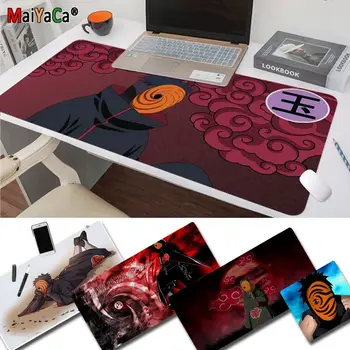 

MaiYaCa In Stocked Naruto Shippuden Tobi uchiha Locking Edge Mouse Pad Game Rubber PC Computer Gaming mousepad