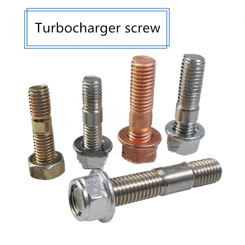 

20PCS Varilla de tornillo estabilizada Booster, tapa de tornillo de supercargador, turbocompresor, M8 M10