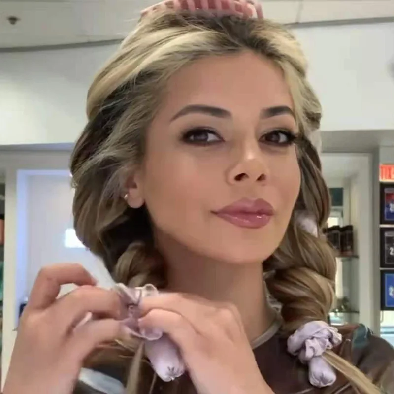 Heatless Dây Xoắn Trang Đầu Dưỡng Tóc Xoăn Hướng Dẫn Tóc Dính Sóng Lớn Uốn Tóc Ngủ Mút Xốp Không Nhiệt Dây Buộc Tóc vuốt Tóc