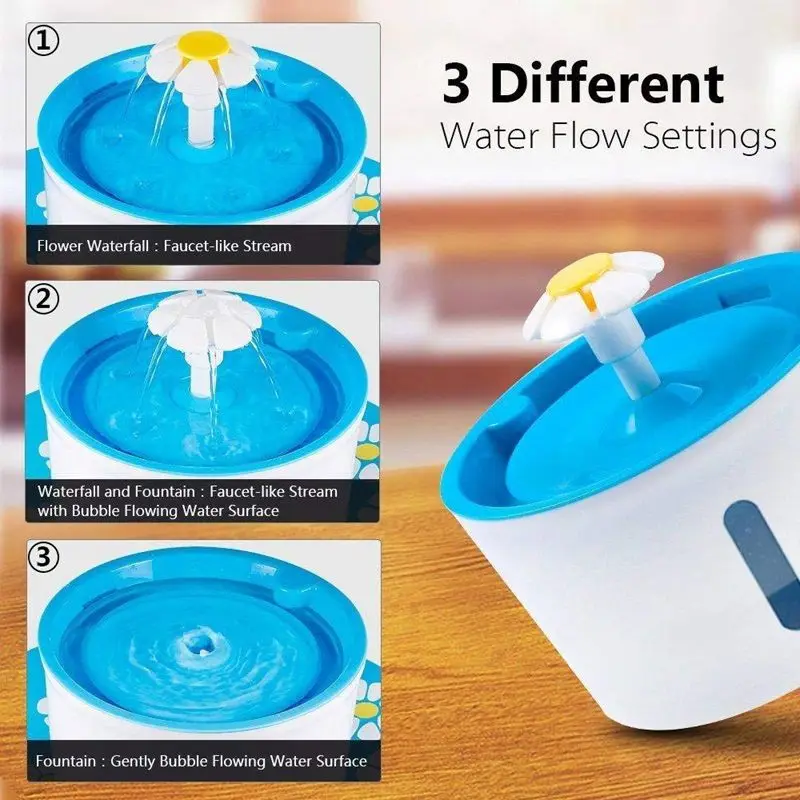 

Cat Water Fountains With Water Level Display,Cat Dog Water Fountain Pet Water Dispenser,Automatic Healthy Pet Drinking Fountain
