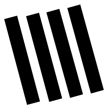 

Universal Car Black Fender Stripe Hash Mark Stripe Vinyl Decal Sticker Waterproof
