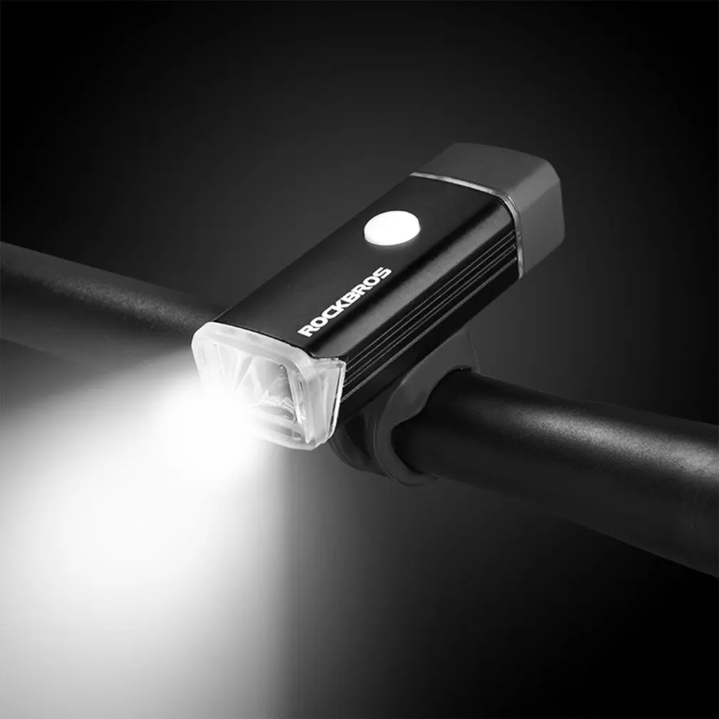 USB Перезаряжаемый велосипедный светильник для езды на велосипеде, светильник-вспышка, водонепроницаемый велосипедный головной светильник MTB велосипедный передний фонарь