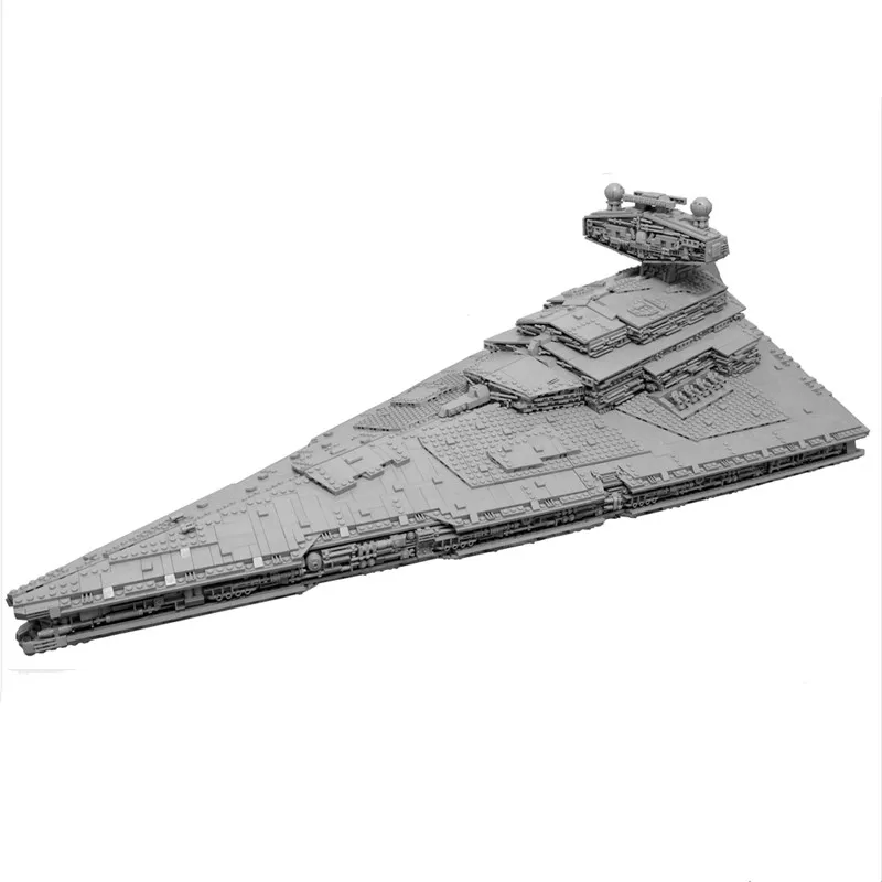 

New MOC-9018 Only manual Imperial Star Destroyer Moderately Sized ISD Full Interior Fit-Legoings Star Wars Building Block Brick